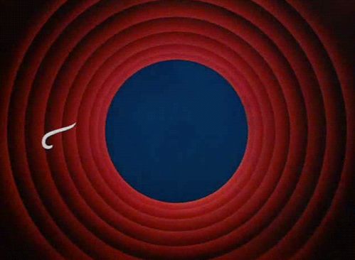 looney toons style thats all folks ending card