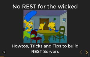 Presentation thumbnail for No REST for the wicked? (July 2016)